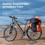 Eleglide E-Bike, T1 Electric Bicycle 27.5 Inch Trekking Electric City Bike with 13Ah Battery, 100 km Long Range, 250 W Motor, Shimano 7 Speed Electric Mountain Bike for Men and Women, Double Disc